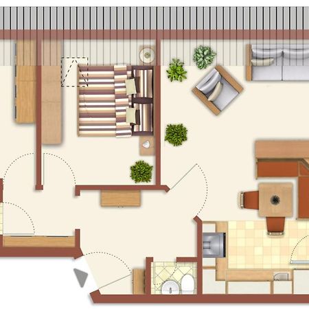 Schlernwohnung In Seis Am Schlern Luaran gambar